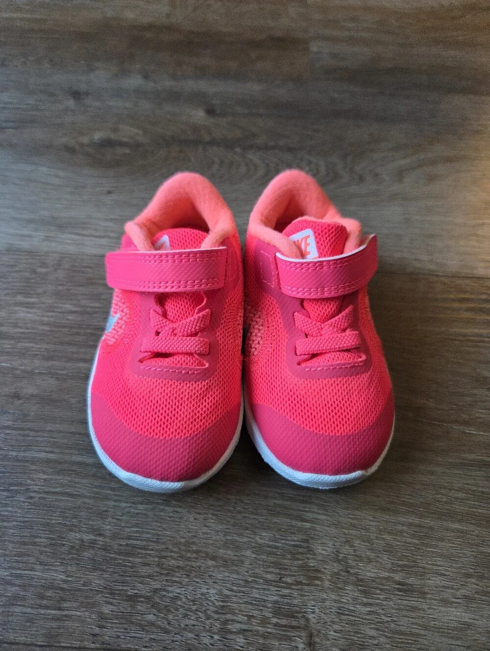 Nike Fuschia Revolution Revolution 3 TDV Kids Toddler Running Shoes size 5C